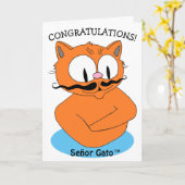 Felicitaties kaart JE BENT DE MAN! voor Hem (Gele Bloem)