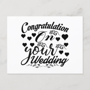Felicitaties Met Je Trouwkaart Briefkaart
