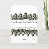 Felicitaties met uw verlovingskaarten kaart (Achterkant)