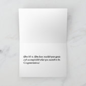 Felicitaties (Paars) Kaart (Binnen)