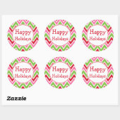 Felicitaties Stickers voor Kerst (Vel)