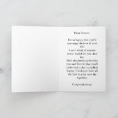 Felicitaties van de getuige  kaart (Binnen)