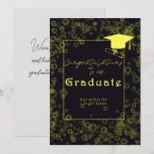 felicitaties voor afstuderen feestdagenkaart (Voorkant / Achterkant)