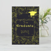 felicitaties voor afstuderen feestdagenkaart (Staand voorkant)