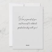 felicitaties voor afstuderen feestdagenkaart (Achterkant)