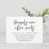 Felicitaties voor altijd Casual bruiloft Elopement Kaart (Staand voorkant)