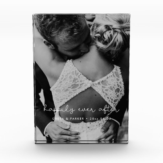 Felicitaties voor altijd schattige griezelige brui fotoblokken (Voorkant)