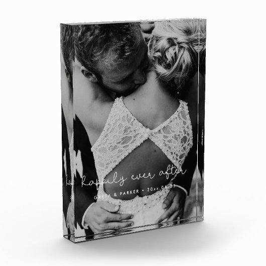 Felicitaties voor altijd schattige whimsical bruil fotoblokken (Links)