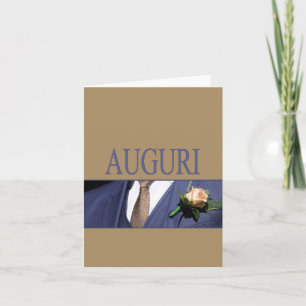 felicitaties voor de italiaanse bruiloft kaart