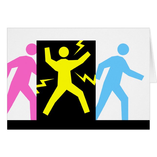 felicitaties voor de verandering van sekse (Voorkant Horizontaal)