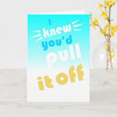 felicitaties voor het halen van het balie-examen kaart (Gele Bloem)