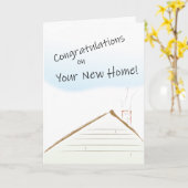  felicitaties voor je nieuwe startpunt kaart (Gele Bloem)