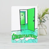 felicitaties voor kompas kaart (Staand voorkant)