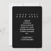 felicitaties voor kompas kaart (Achterkant)