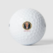 felicitaties voor president joe biden golfballen (Voorkant)