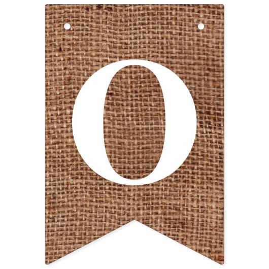  FELICITATIES! voor Simulate Burlap Vlaggetjes (Tweede vlag)