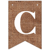 FELICITATIES! voor Simulate Burlap Vlaggetjes (Eerste vlag)