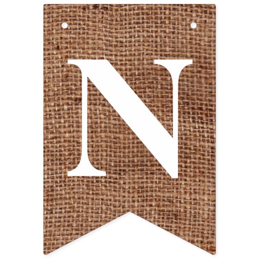  FELICITATIES! voor Simulate Burlap Vlaggetjes (Derde vlag)