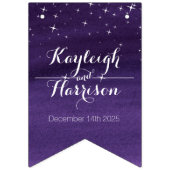 felicitaties voor Sterrennacht bruiloft bundels Vlaggetjes (Eerste vlag)