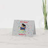 felicitaties voor uw afstuderen dag kaart (Voorkant)