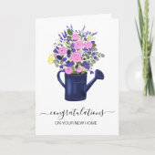 felicitaties voor uw nieuwe makelaar in woningen kaart (Voorkant)