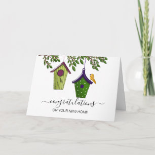 felicitaties voor uw nieuwe makelaar in woningen kaart