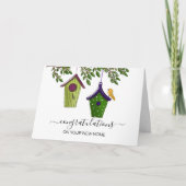 felicitaties voor uw nieuwe makelaar in woningen kaart (Voorkant)