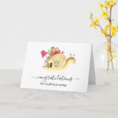 felicitaties voor uw nieuwe makelaar in woningen kaart (Gele Bloem)