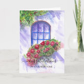 felicitaties voor uw nieuwe makelaar in woningen kaart (Voorkant)