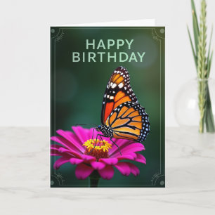 Felicitatievelegkaart met insect kaart
