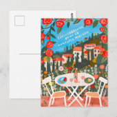 Felicitation Nouvelle Maison Platteland Uitzichten Briefkaart (Voorkant / Achterkant)