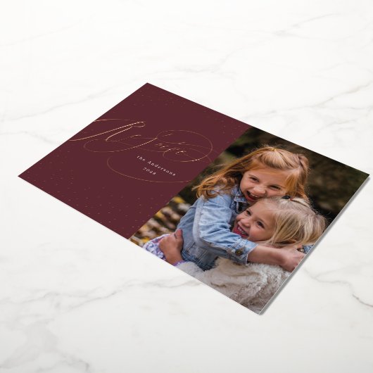 Feliciteer Religieuze Aluminiumfolie Kerstkaart Folie Feestdagenkaart (Gedraaid)