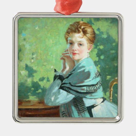 Felicity (door George Henry) Metalen Ornament (Voorkant)