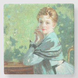 Felicity (door George Henry) Stenen Onderzetter