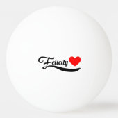 Felicity Pingpongbal (Voorkant)