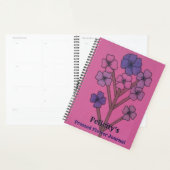 Felicity's Geperste Bloemenjournaal Planner (Display)