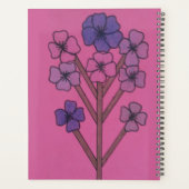 Felicity's Geperste Bloemenjournaal Planner (Achterkant)