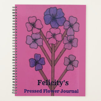 Felicity's Geperste Bloemenjournaal Planner