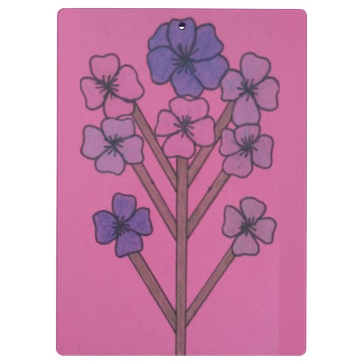 Felicity's  klembord (Achterkant)