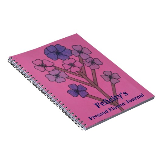 Felicity's Pressed Flower Journal Notitieboek (Rechterzijde)