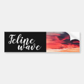 feliene golf bumpersticker (Voorkant)