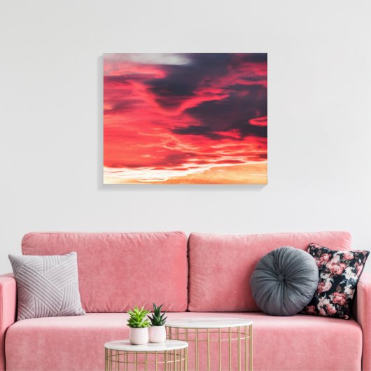 feliene golf canvas afdruk (Insitu (Woonkamer))