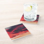 feliene golf glazen onderzetter (Schuin)