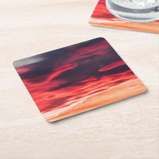 feliene golf kartonnen onderzetters (Schuin)