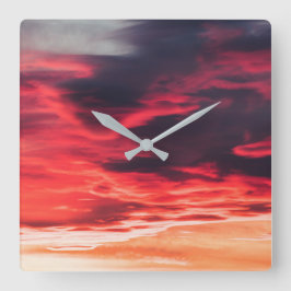 feliene golf vierkante klok