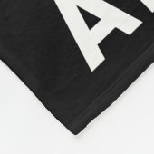 Feline Attitude Cat Mood Pet Character Fleece Deken (Hoek)