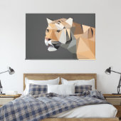 Feline Canvas Afdruk (Insitu (Slaapkamer))