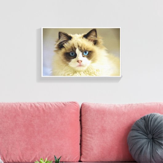 Feline Canvas Afdruk (Insitu (Woonkamer))