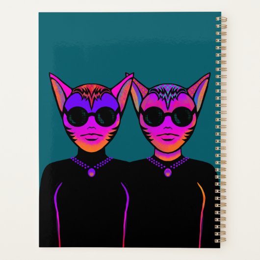 Feline Character Planner (Achterkant)