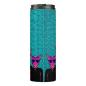 Feline character thermosbeker (Achterkant)